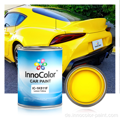 Heißverkaufs flüssiger Beschichtung Autofarbe Autokörper Metallic Car Refinish Farbe
